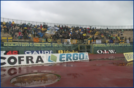 Livorno-Parma 10-01-2010. BOYS PARMA 1977, foto ultras