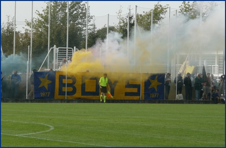 Parma-Lugano 10-10-2009. BOYS PARMA 1977, foto ultras