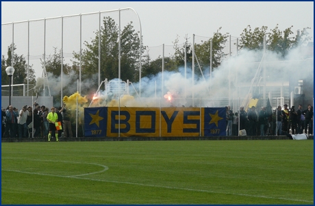 Parma-Lugano 10-10-2009. BOYS PARMA 1977, foto ultras