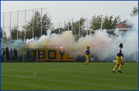 Parma-Lugano 10-10-2009. BOYS PARMA 1977, foto ultras