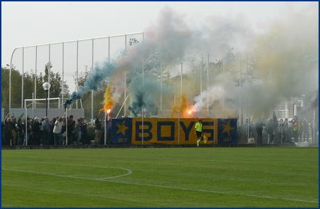 Parma-Lugano 10-10-2009. BOYS PARMA 1977, foto ultras