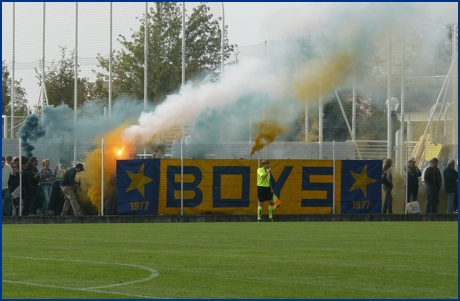 Parma-Lugano 10-10-2009. BOYS PARMA 1977, foto ultras