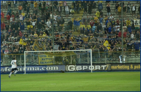 Parma-Osasuna 08-08-2009. BOYS PARMA 1977, foto ultras