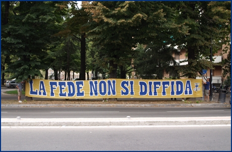 Parma-Osasuna 08-08-2009. BOYS PARMA 1977, foto ultras