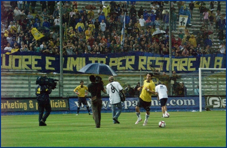 Parma-Osasuna 08-08-2009. BOYS PARMA 1977, foto ultras