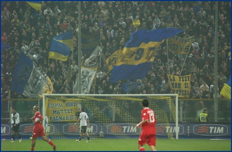 Parma-Bari 28-10-2009. BOYS PARMA 1977, foto ultras