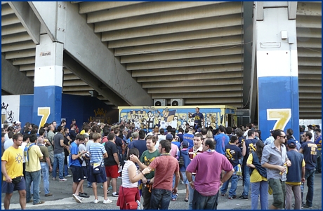 Parma-Cagliari 27-09-2009. BOYS PARMA 1977, foto ultras