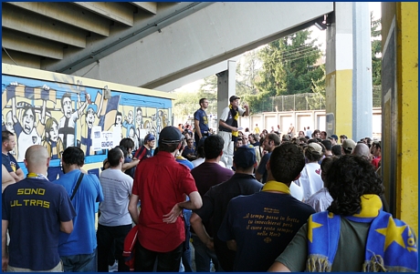 Parma-Cagliari 27-09-2009. BOYS PARMA 1977, foto ultras