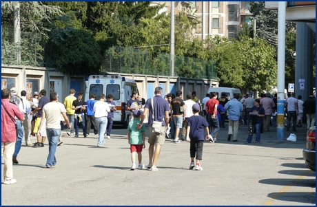 Parma-Cagliari 27-09-2009. BOYS PARMA 1977, foto ultras