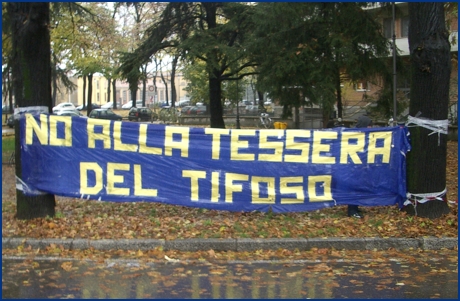 Parma-ChievoVerona 08-11-2009. BOYS PARMA 1977, foto ultras