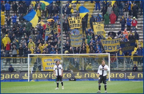 Parma-ChievoVerona 08-11-2009. BOYS PARMA 1977, foto ultras