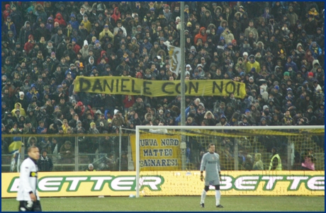 Parma-Inter 10-02-2010. BOYS PARMA 1977, foto ultras