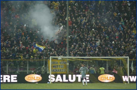 Parma-Inter 10-02-2010. BOYS PARMA 1977, foto ultras