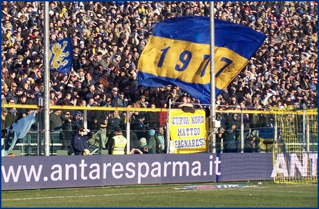 Parma-Juventus 06-01-2010. BOYS PARMA 1977, foto ultras