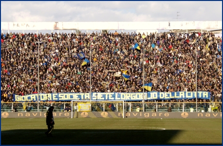 Parma-Juventus 06-01-2010. BOYS PARMA 1977, foto ultras