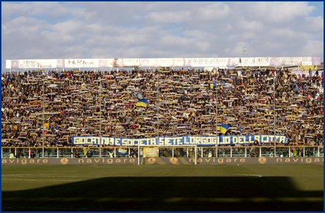 Parma-Juventus 06-01-2010. BOYS PARMA 1977, foto ultras