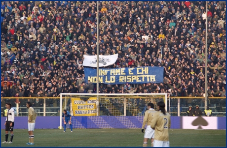 Parma-Juventus 06-01-2010. BOYS PARMA 1977, foto ultras