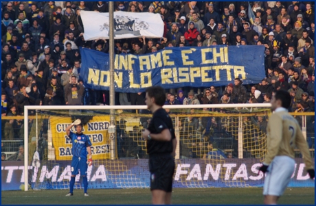 Parma-Juventus 06-01-2010. BOYS PARMA 1977, foto ultras