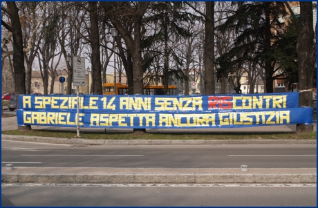 Parma-Lazio 14-02-2010. BOYS PARMA 1977, foto ultras