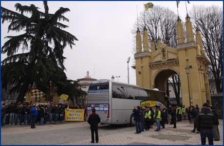 Parma-Lazio 14-02-2010. BOYS PARMA 1977, foto ultras