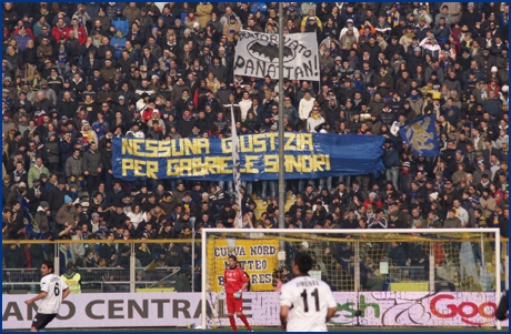 Parma-Lazio 14-02-2010. BOYS PARMA 1977, foto ultras