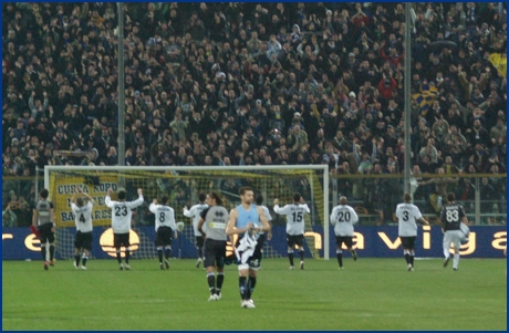 Parma-Napoli 29-11-2009. BOYS PARMA 1977, foto ultras