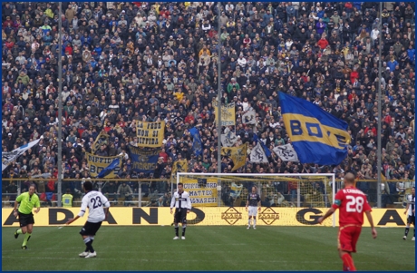 Parma-Napoli 29-11-2009. BOYS PARMA 1977, foto ultras