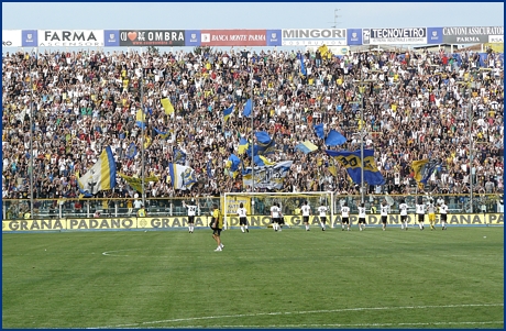 Parma-Palermo 20-09-2009. BOYS PARMA 1977, foto ultras