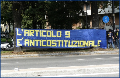 Parma-Palermo 20-09-2009. BOYS PARMA 1977, foto ultras