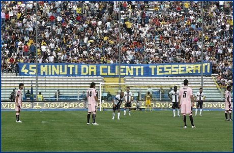 Parma-Palermo 20-09-2009. BOYS PARMA 1977, foto ultras