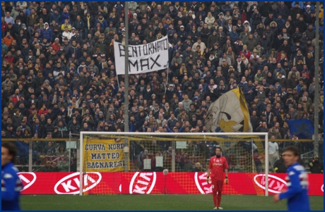 Parma-Sampdoria 28-02-2010. BOYS PARMA 1977, foto ultras