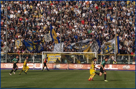 Parma-Siena 18-10-2009. BOYS PARMA 1977, foto ultras