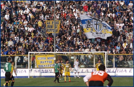 Parma-Siena 18-10-2009. BOYS PARMA 1977, foto ultras