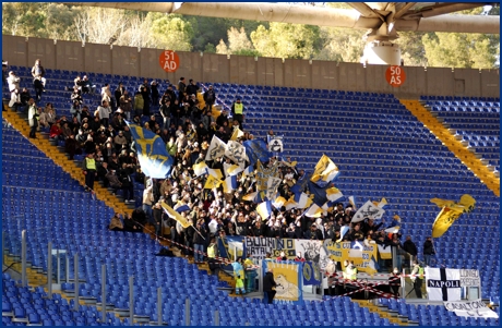 Roma-Parma 20-12-2009. BOYS PARMA 1977, foto ultras