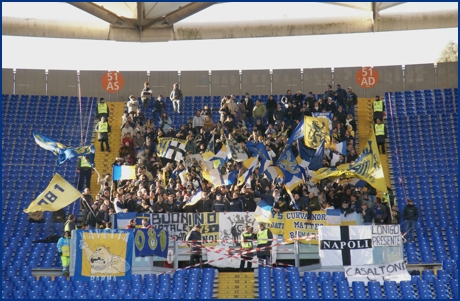 Roma-Parma 20-12-2009. BOYS PARMA 1977, foto ultras