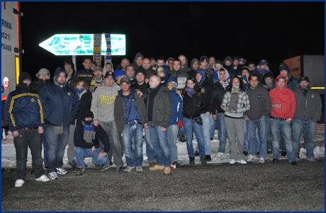 Roma-Parma 20-12-2009. BOYS PARMA 1977, foto ultras