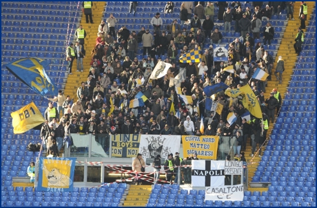 Roma-Parma 20-12-2009. BOYS PARMA 1977, foto ultras