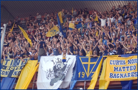 Sampdoria-Parma 04-10-2009. BOYS PARMA 1977, foto ultras