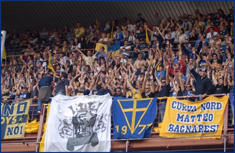 Sampdoria-Parma 04-10-2009. BOYS PARMA 1977, foto ultras