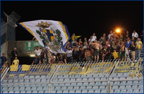 Udinese-Parma 23-08-2009. BOYS PARMA 1977, foto ultras