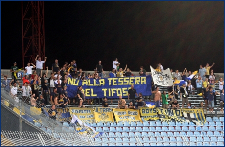 Udinese-Parma 23-08-2009. BOYS PARMA 1977, foto ultras