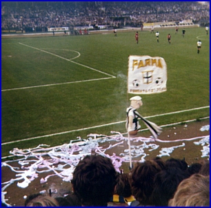 Parma-Lucchese 30-10-1977. BOYS PARMA 1977, foto ultras