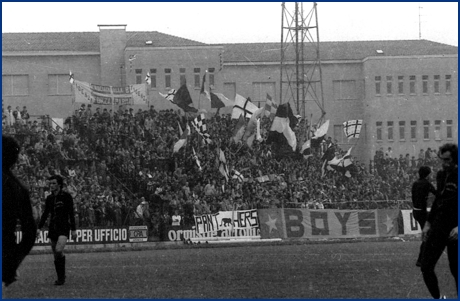 Parma-Lucchese 30-10-1977. BOYS PARMA 1977, foto ultras