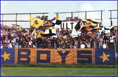 S.p.a.l-PARMA 25-09-1977. BOYS PARMA 1977, foto Ultras