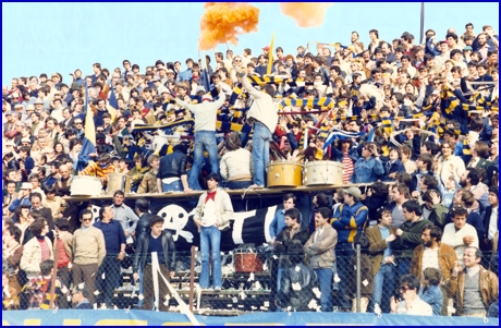 PARMA-Novara 22-04-1979. BOYS PARMA 1977, foto Ultras