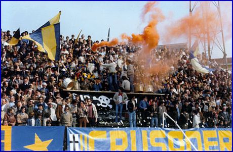 PARMA-Novara 22-04-1979. BOYS PARMA 1977, foto Ultras