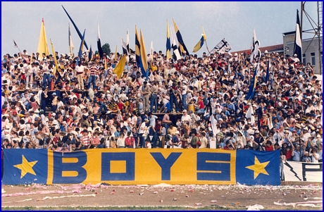 PARMA-Padova 27-05-1979. BOYS PARMA 1977, foto Ultras