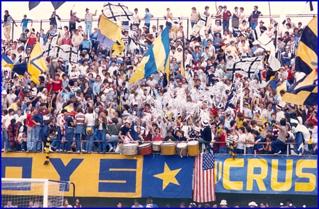 PARMA-Triestina 17-06-1979. Spareggio promozione in Serie B, Stadio Menti di Vicenza. BOYS PARMA 1977, foto Ultras