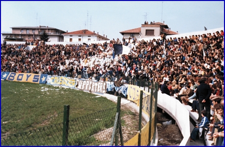 PARMA-Atalanta 05-04-1980. BOYS PARMA 1977, foto Ultras