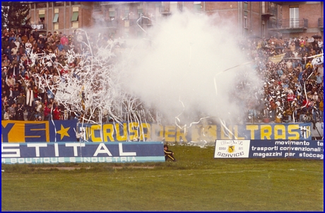 PARMA-Atalanta 05-04-1980. BOYS PARMA 1977, foto Ultras